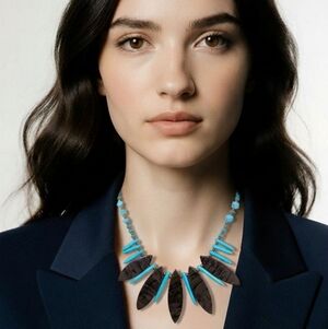 Jasper Turquoise  Collar Necklace FREE SHIPPING